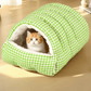 🔥Cat Beds for Indoor Cats,Cat Cave Bed Cat Tent with Removable Cushion, Warm Cave Nest Sleeping Bed Puppy House for Cats Small Dogs