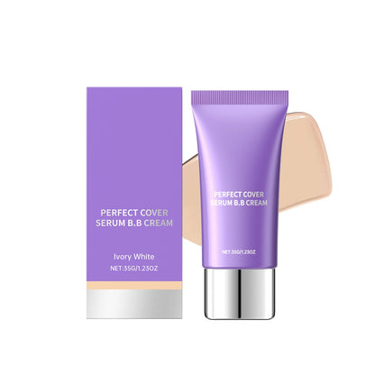✨LIMITED SALE BUY 1 GET 1 FREE!!✨Perfect Cover Serum BB Cream | Anti-Aging Tinted Moisturizer with Bifida & Superfoods | Glass Skin Foundation
