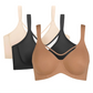 🏆 Last Day Special Price £7.99! 💐Women's Elegant Sheer Full Coverage Plus Size Bra