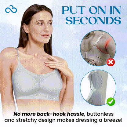 🔥Summer Hot Sale -48% OFF -SUMMER SEAMLESS ULTRA-THIN PLUS SIZE ICE SILK COMFORT BRA🎉BUY 2 GET EXTRA 10% OFF NOW!!!