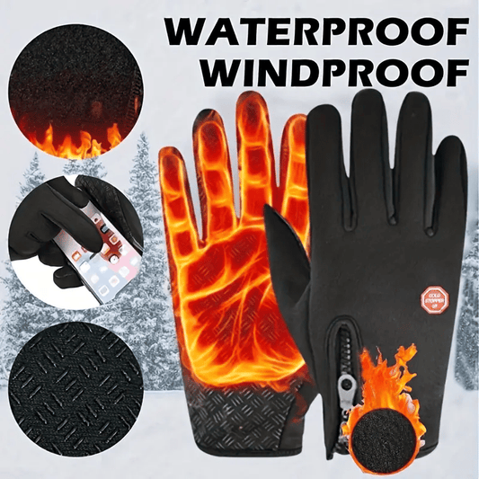 ❄️❄️Last Day 60% OFF⏰ Waterproof Touchscreen Thermal Gloves🎁Perfect for Outdoor Working,Cycling ,Running ,Driving