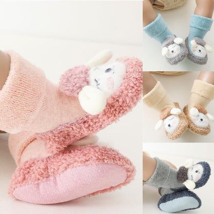 🎁Limited Sale 50% OFF💖Baby Cartoon Plush Cotton Toddler Shoes