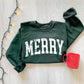 🔥Retro Merry Sweatshirt, Merry Christmas Sweatshirt