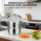 🔥HOT SALE 49% OFF-🌞🍴German Quality 3-in-1 Stainless Steel Grater Bowl | Food Safe | Dishwasher Safe
