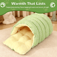 🔥Cat Beds for Indoor Cats,Cat Cave Bed Cat Tent with Removable Cushion, Warm Cave Nest Sleeping Bed Puppy House for Cats Small Dogs