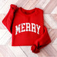 🔥Retro Merry Sweatshirt, Merry Christmas Sweatshirt