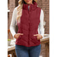 ✨️Cozy Without Bulk: Puffer Vest Women Sleeveless Zip Up Outerwear