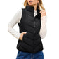 ✨️Cozy Without Bulk: Puffer Vest Women Sleeveless Zip Up Outerwear