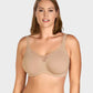 🏆 Last Day Special Price £7.99! 💐Women's Elegant Sheer Full Coverage Plus Size Bra