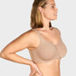 🏆 Last Day Special Price £7.99! 💐Women's Elegant Sheer Full Coverage Plus Size Bra