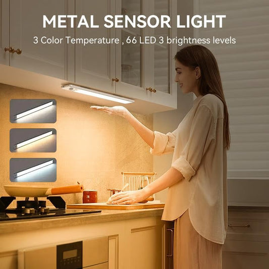 🔥Limited Sale - Buy 1 Get 2🔥✨️Rechargeable Motion Sensor Under Cabinet Lights
