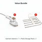 🥳2026 HOT SALE💞50K+ SOLD!💥💥 50% OFF! Steam Iron & Steamer 2-in-1 – Kills 99.99% mites & bacteria. 5s preheat, 150ml tank. Ceramic plate, even heat. Safe for silk to cotton. Your fabric care essential. 🛡️🌿