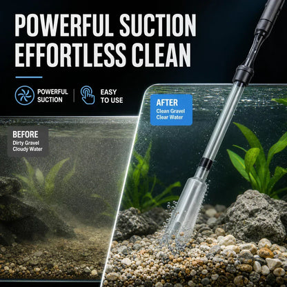 ⏳⏳LAST DAY SALE ONLY￡10.99!🔥Electric Aquarium Gravel Cleaner✨