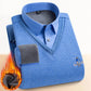 🎁Early Winter Sale 49% Off🔥Men's Thermal Fleece Lined Double Layer Sweater