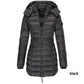 🎁Early Winter Sale 49% Off🔥Winter women's mid-length padded jacket warm  hooded jacket【FREE SHIPPING】