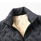 🎁Last Day Sale 49% Off🔥Men's Quilted Winter Jacket with Faux Fleece Lining