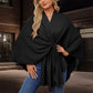 🎁Hot Sell 49% Off🔥Elegant Shawl Wraps Soft Open Front Poncho Sweater