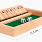 🔥Last Day Promotion 49% OFF -FUN FAMILY GAMES - Shut The Box Board Game 🎲2