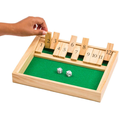 🔥Last Day Promotion 49% OFF -FUN FAMILY GAMES - Shut The Box Board Game 🎲2