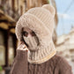 🎁Last Day Promotion 49% Off🔥Women's Winter One-Piece Knitted Beanie Scarf Mask