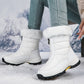 🔥Limited stock available 50% OFF🔥Women’s Non-Slip Warm Zipper Snow Boots👢