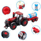 🎅CHRISTMAS SALE 50% OFF!!🎁Bubble Tractor with Bubble Trailer - Realistic Kids Toy with Light and Sound🚜🫧